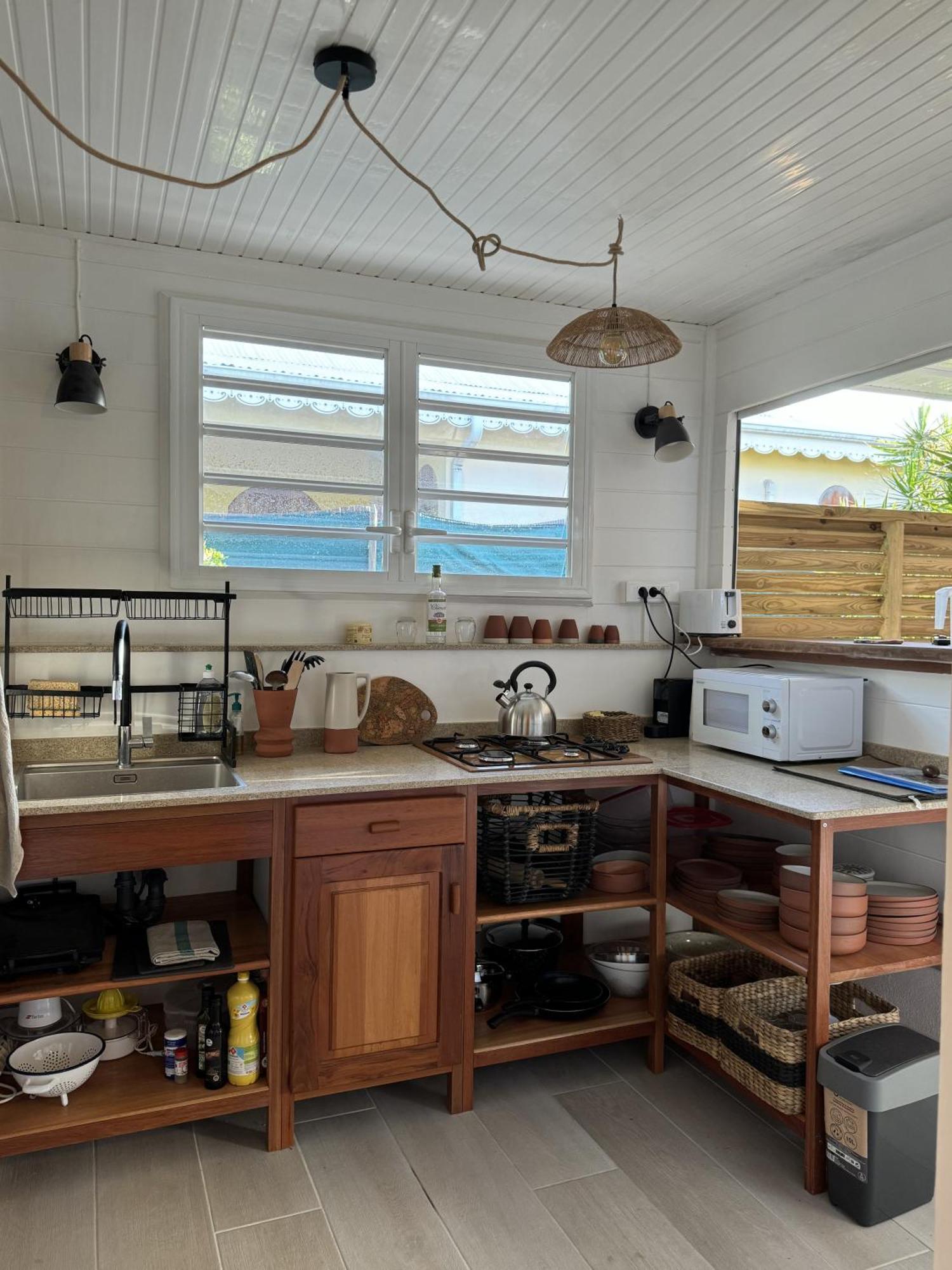 Les Cabanes Cosy A 2 Pas Du Lagon - Charme Et Confort Le François Eksteriør billede
